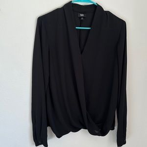 Mossimo Faux Wrap Blouse